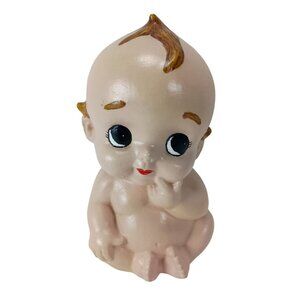 Ceramic Kewpie Doll Figurine Hand Painted Vintage